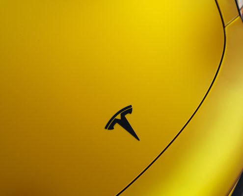 tesla black logo for hood2 tesla black logo for hood2