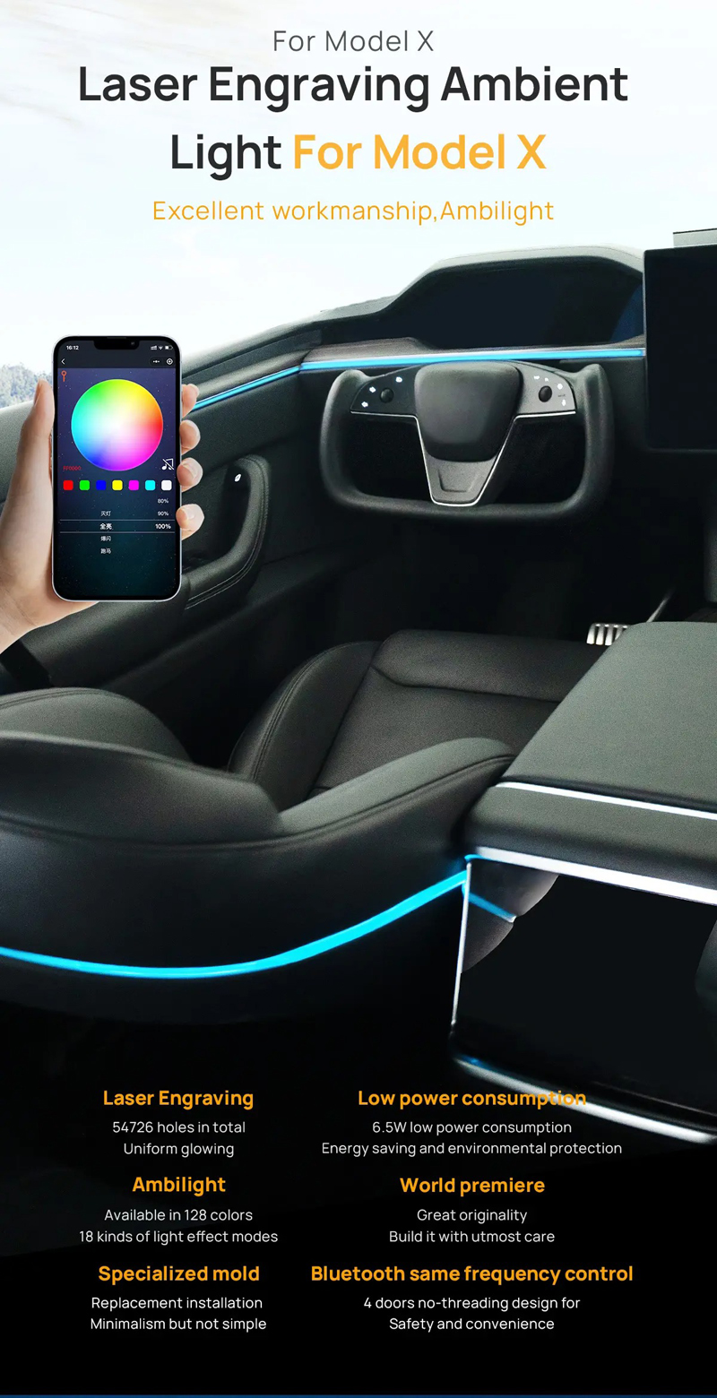 tesla model x ambient lighting3 tesla model x ambient lighting3