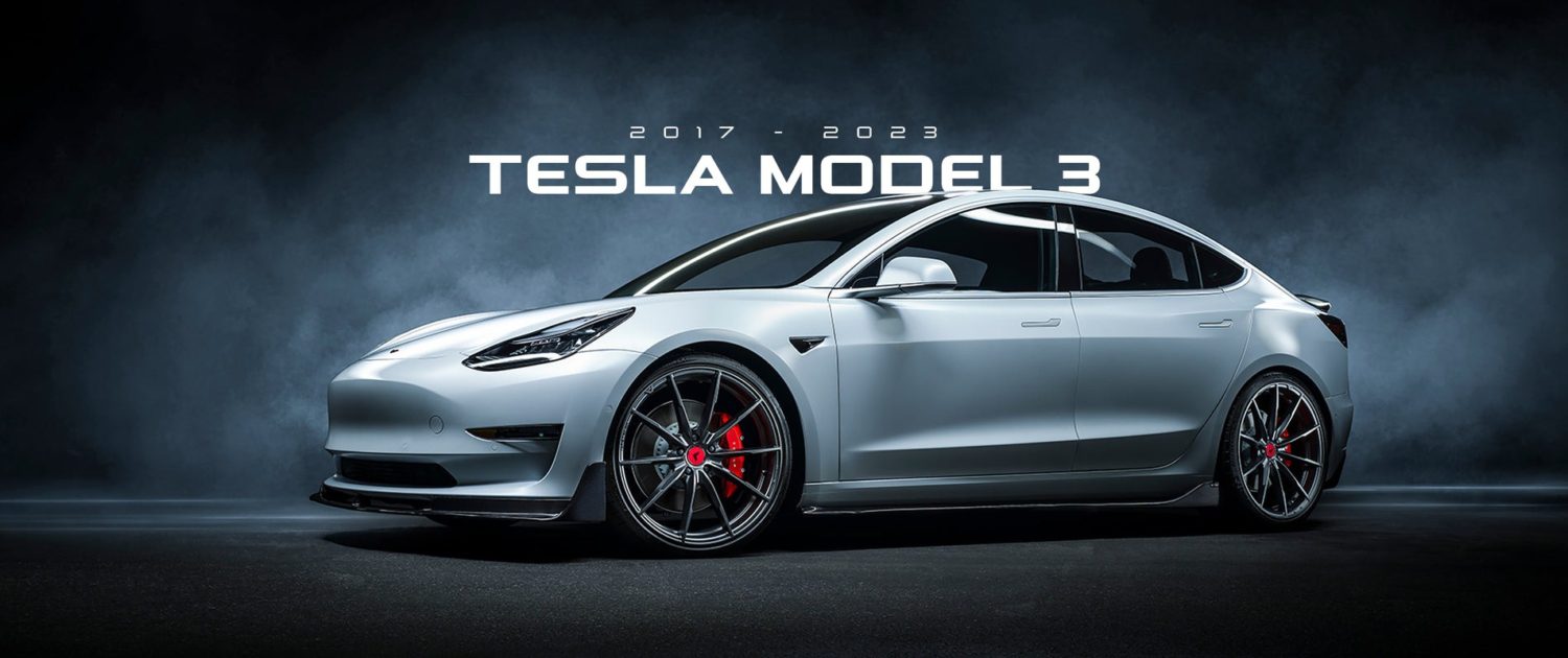 Tesla Model 3 Vorsteiner Body Kit Banner Tesla Model 3 Vorsteiner Body Kit Banner