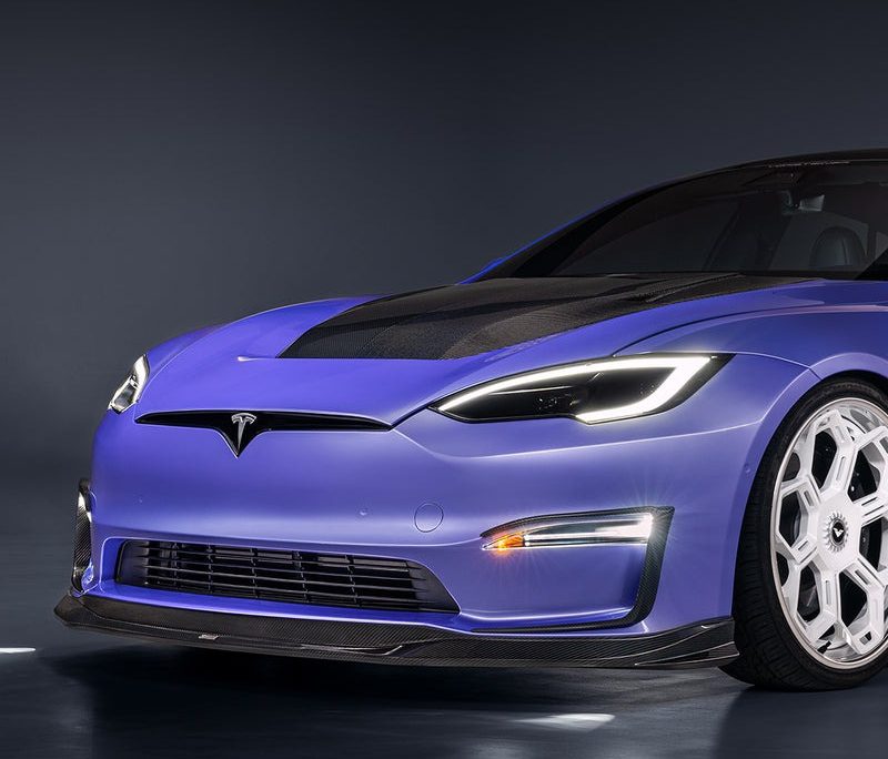 Tesla Model S Plaid Aero Front Lip6 Tesla Model S Plaid Aero Front Lip6