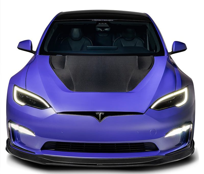 Tesla Model S Plaid Aero Hood1 Tesla Model S Plaid Aero Hood1