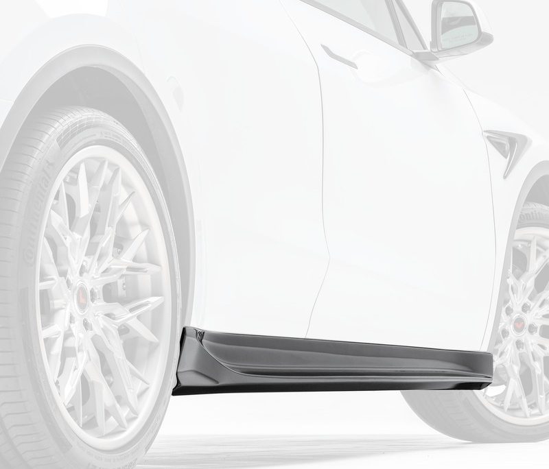 Tesla Model Y Aero Side Skirts W2 Tesla Model Y Aero Side Skirts W2