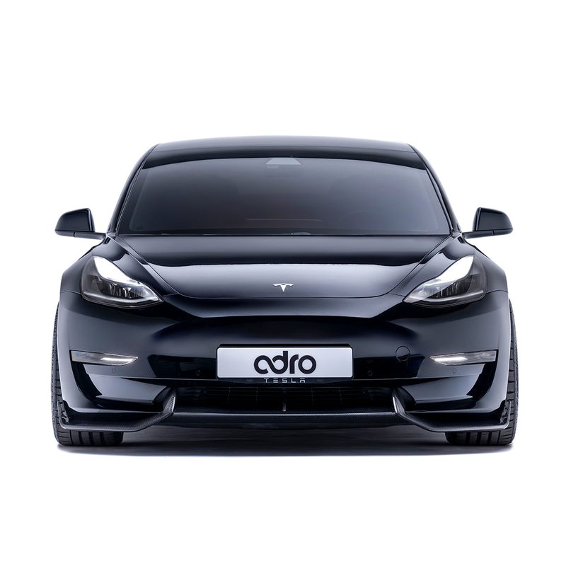adro tesla model 3 front lip v2 1 adro tesla model 3 front lip v2 1