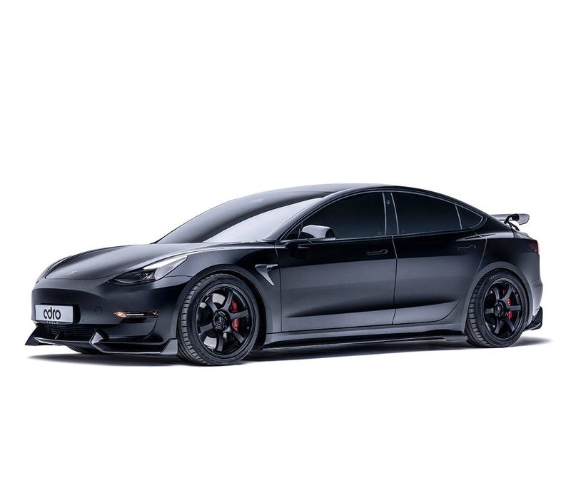 adro tesla model 3 front lip v2 3 adro tesla model 3 front lip v2 3