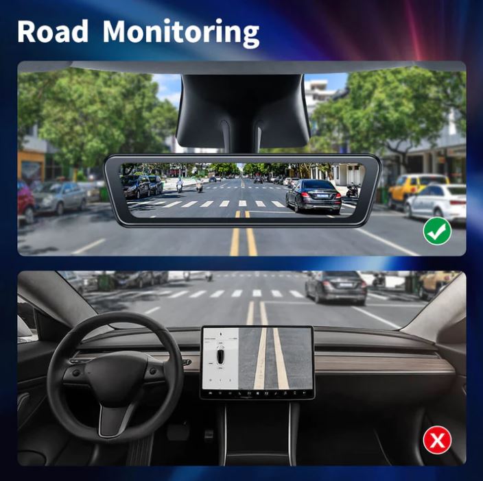 digital rear view mirror tesla6 digital rear view mirror tesla6