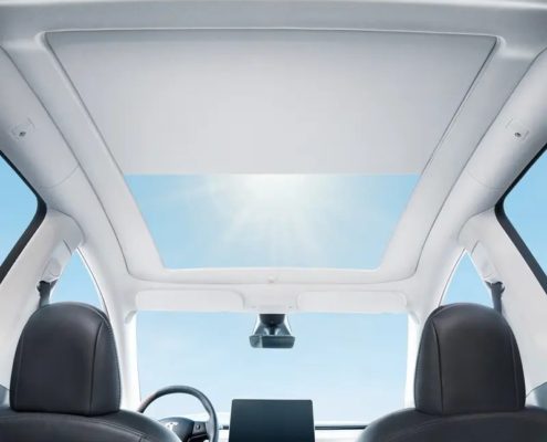 electric sunshade model y electric sunshade model y