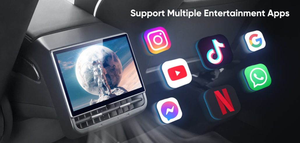 rear entertainment display tesla modeil 3 and y 4 rear entertainment display tesla modeil 3 and y 4