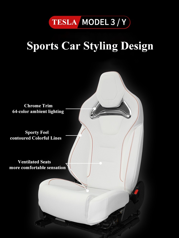 tesla custom ventilated seats3 tesla custom ventilated seats3