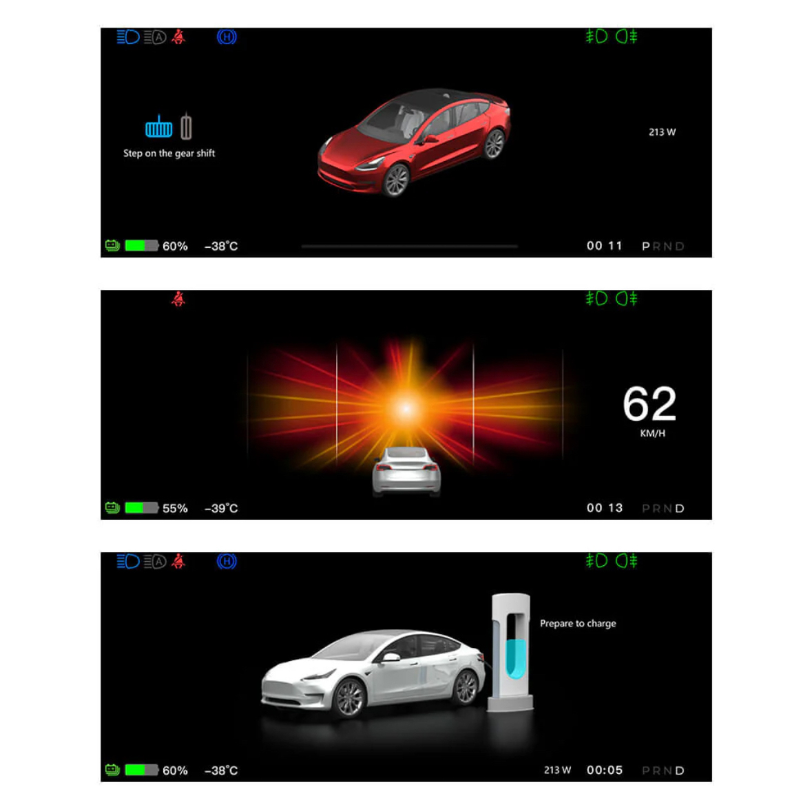 tesla driver view display 10 tesla driver view display 10