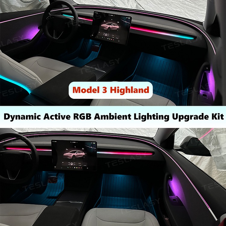 tesla model highland ambient lighting upgrade1 tesla model highland ambient lighting upgrade1