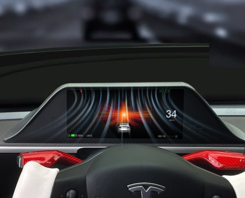 integrated dash display model 3 and y integrated dash display model 3 and y