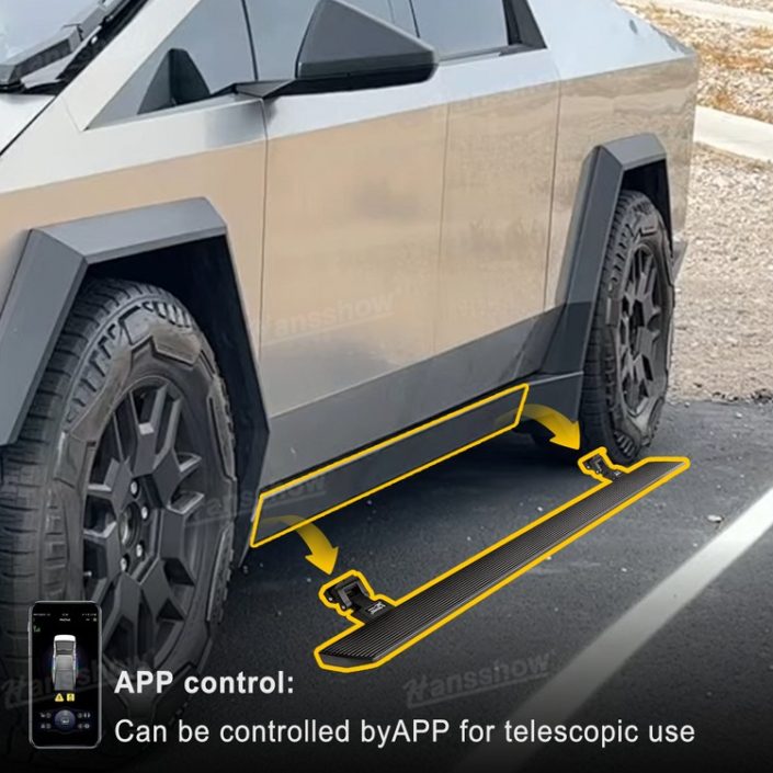 tesla cybertruck electric running boards tesla cybertruck electric running boards