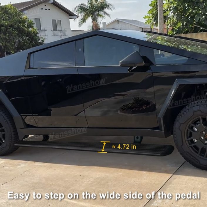 tesla cybertruck electric running boards4 tesla cybertruck electric running boards4