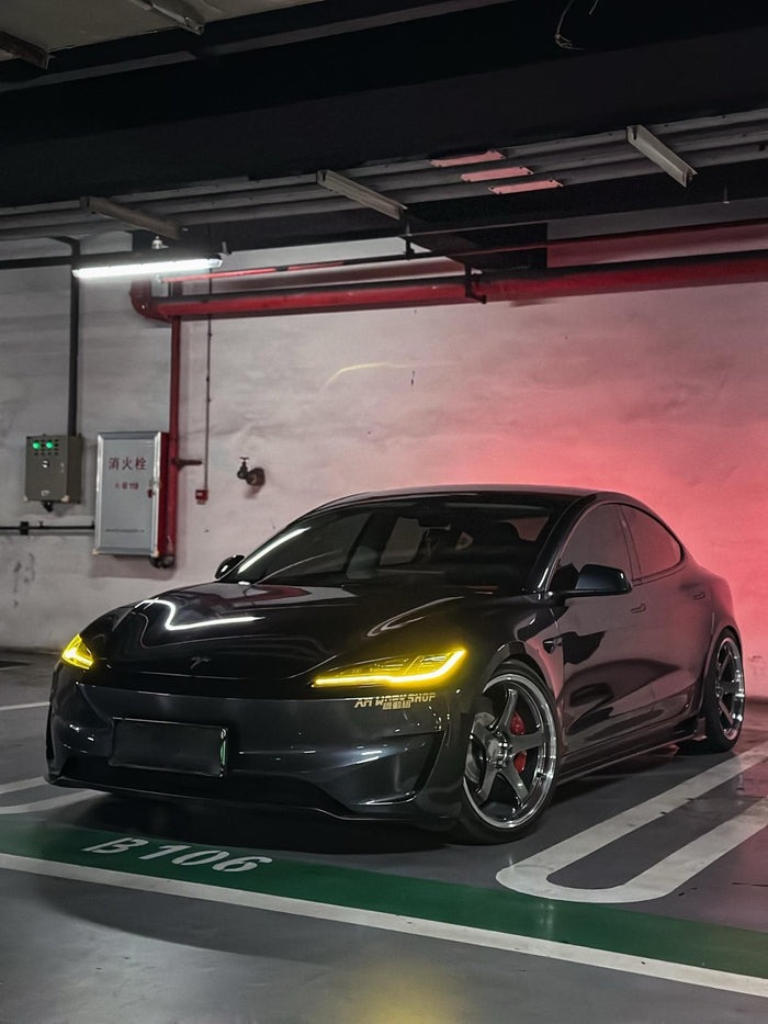 tesla highland yellow drl4 tesla highland yellow drl4